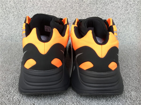 Yeezy Boost  Black Orange  Reflective - Image 14