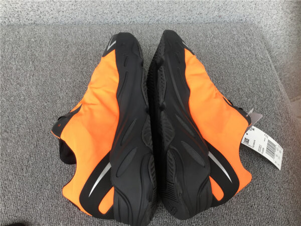 Yeezy Boost  Black Orange  Reflective - Image 15