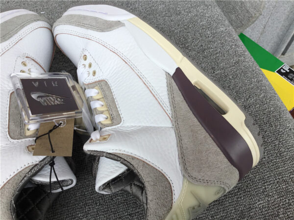 Air Jordan3 Violet white gray - Image 11