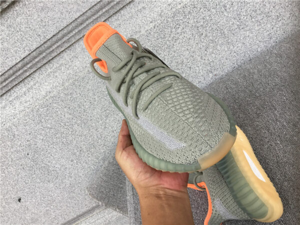 Yeezy Boost  Kids 'Desert Sage' - Image 12