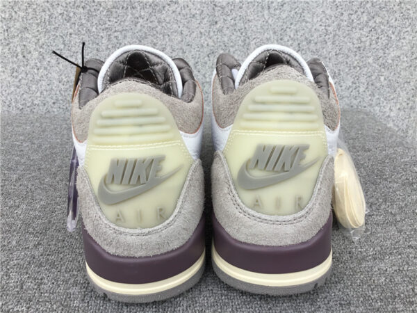 Air Jordan3 Violet white gray - Image 19