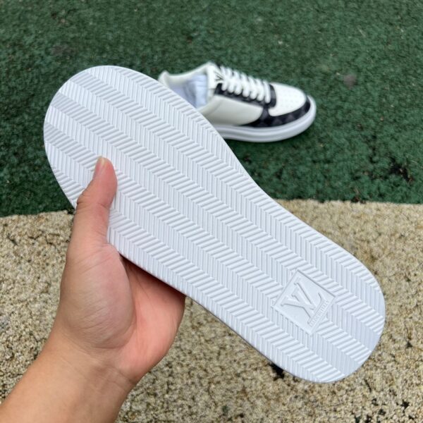 Beverly Hills Sneaker Black and Gray LV - Image 9