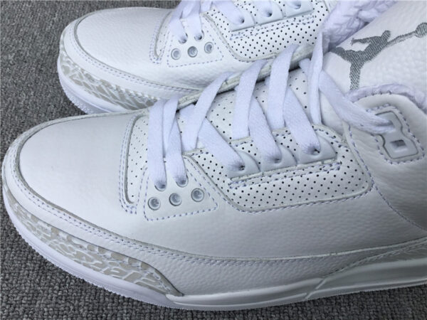 Air Jordan 3 Retro BG 'Triple White' - Image 20