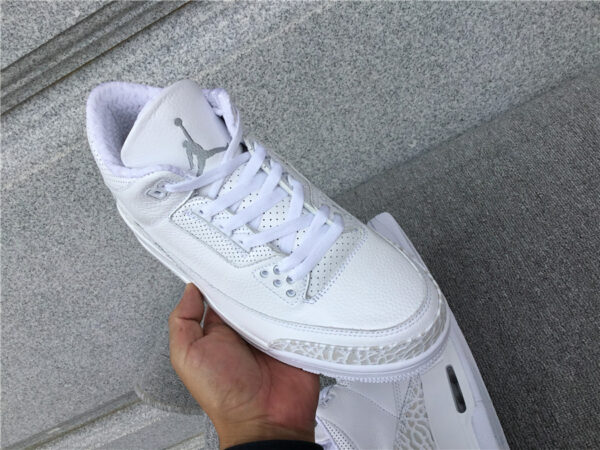 Air Jordan 3 Retro BG 'Triple White' - Image 15