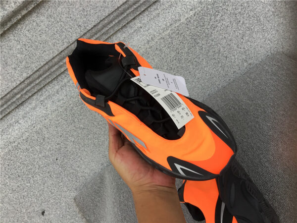 Yeezy Boost  Black Orange  Reflective - Image 6