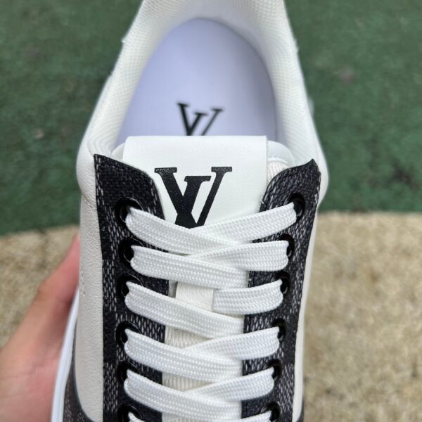 Beverly Hills Sneaker Black and Gray LV - Image 8