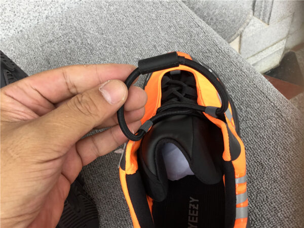 Yeezy Boost  Black Orange  Reflective - Image 18