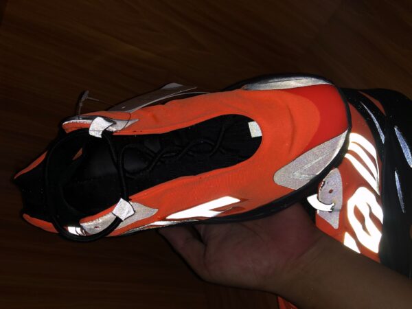 Yeezy Boost  Black Orange  Reflective - Image 23