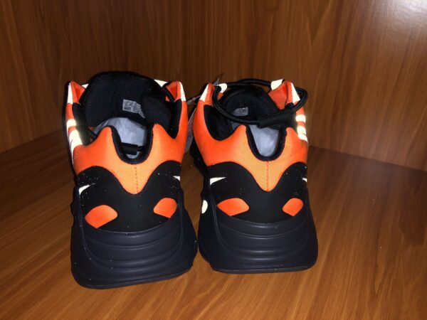 Yeezy Boost  Black Orange  Reflective - Image 16