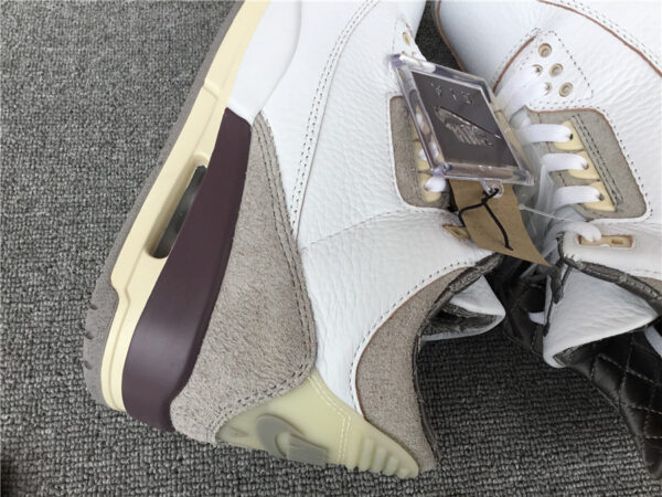 Air Jordan3 Violet white gray - Image 5