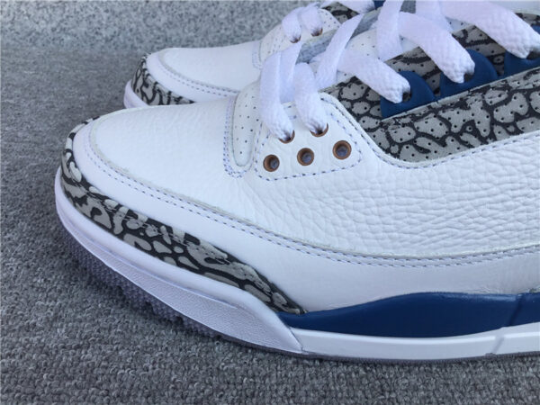 Air Jordan  White and Blue Wizards - Image 5