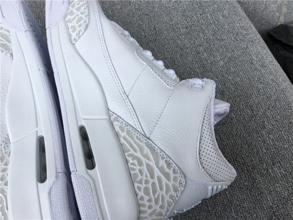 Air Jordan 3 Retro BG 'Triple White' - Image 10