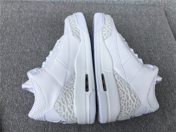 Air Jordan 3 Retro BG 'Triple White' - Image 11