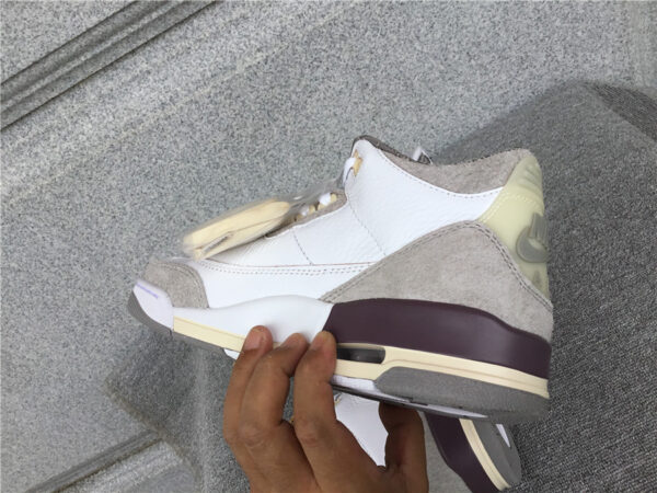 Air Jordan3 Violet white gray - Image 20