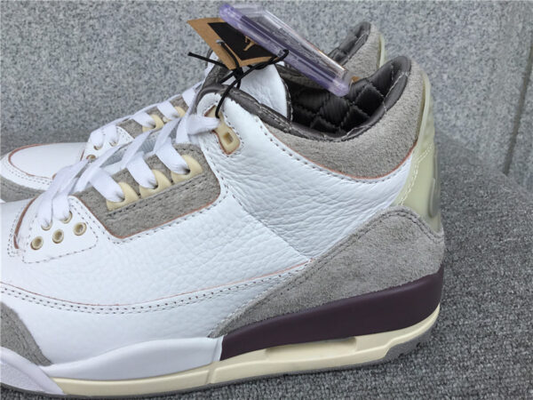 Air Jordan3 Violet white gray - Image 8