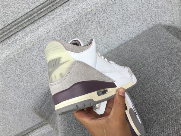Air Jordan3 Violet white gray - Image 21