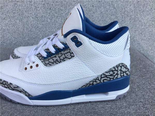Air Jordan  White and Blue Wizards - Image 15