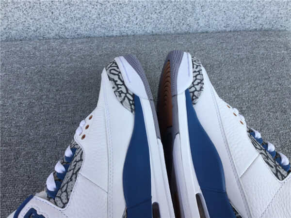 Air Jordan  White and Blue Wizards - Image 17