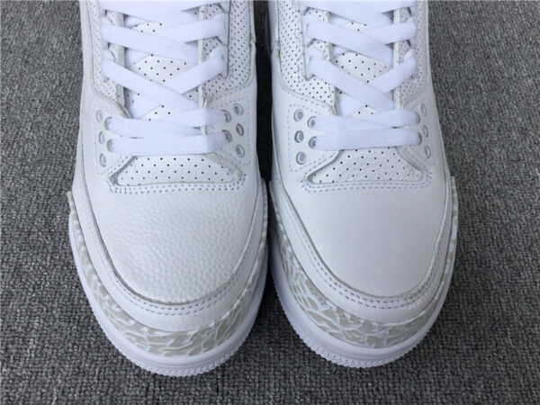 Air Jordan 3 Retro BG 'Triple White' - Image 25