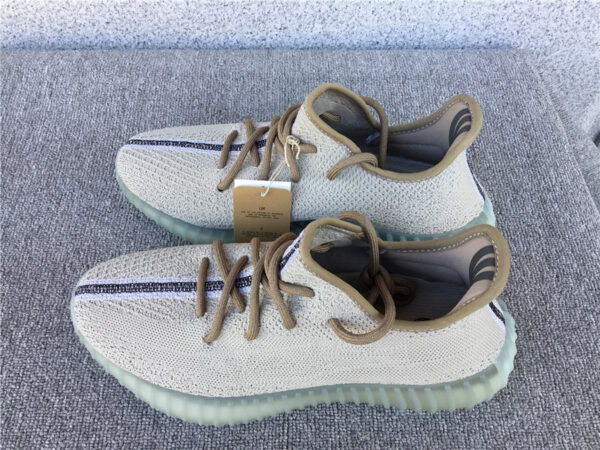 Yeezy Boost Coconut Brown Green Color - Image 14
