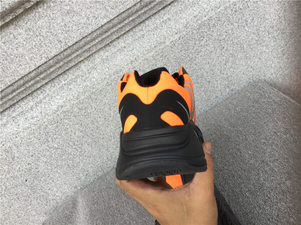 Yeezy Boost  Black Orange  Reflective - Image 28