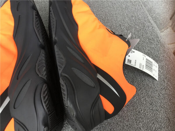 Yeezy Boost  Black Orange  Reflective - Image 27