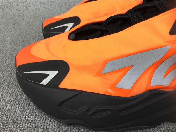 Yeezy Boost  Black Orange  Reflective - Image 29