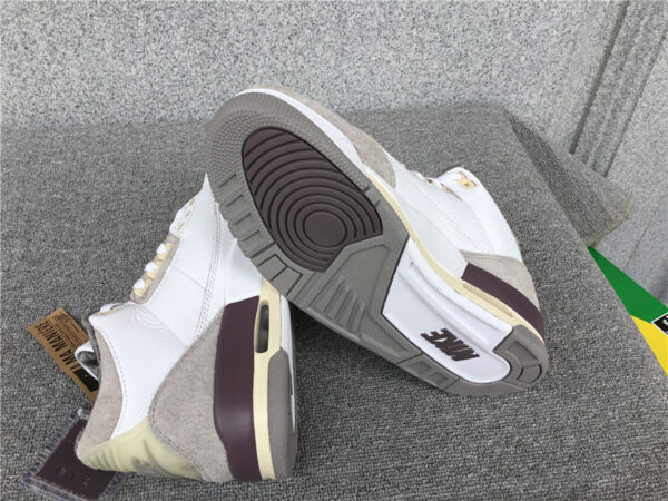Air Jordan3 Violet white gray - Image 23