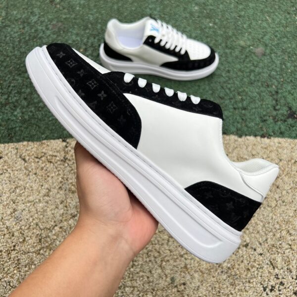 Beverly Hills Sneaker Black and White LV - Image 3