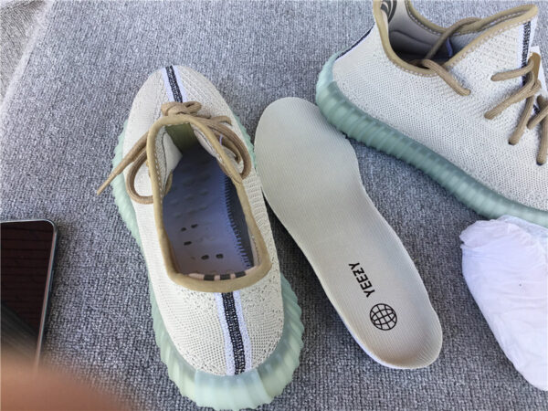 Yeezy Boost Coconut Brown Green Color - Image 9