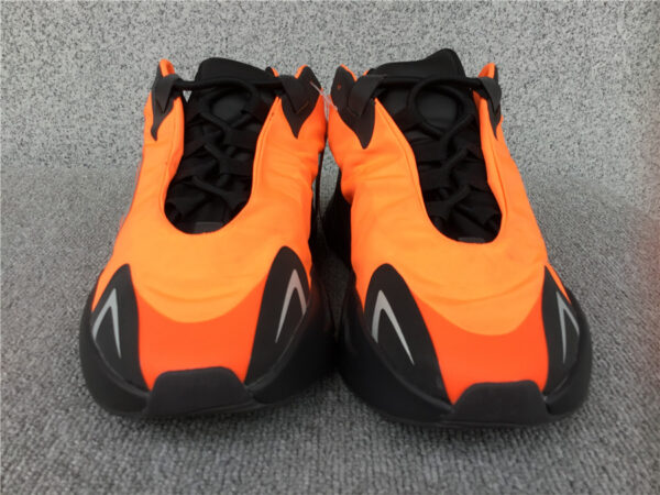 Yeezy Boost  Black Orange  Reflective - Image 30