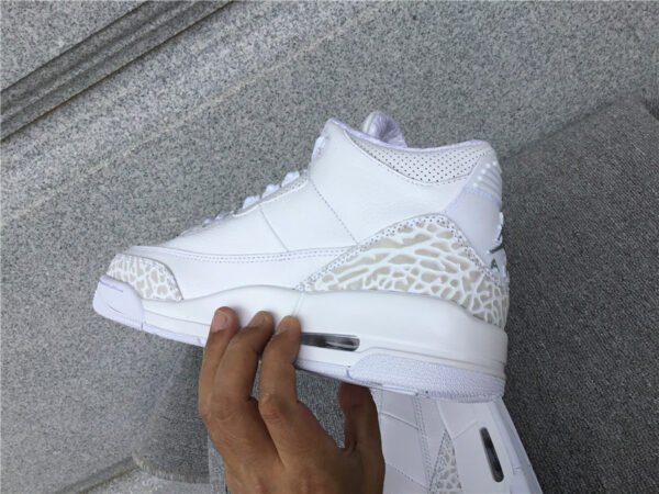 Air Jordan 3 Retro BG 'Triple White' - Image 29