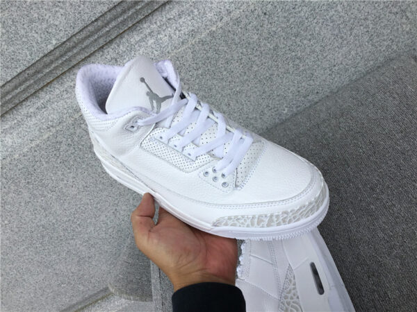 Air Jordan 3 Retro BG 'Triple White' - Image 30