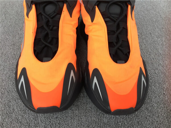 Yeezy Boost  Black Orange  Reflective - Image 31