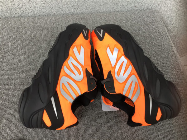 Yeezy Boost  Black Orange  Reflective - Image 34