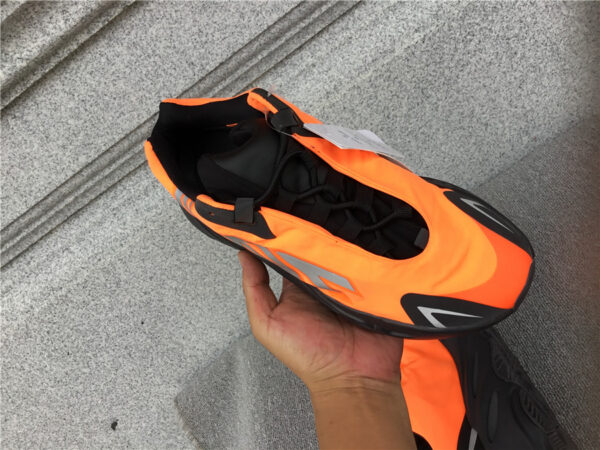 Yeezy Boost  Black Orange  Reflective - Image 35