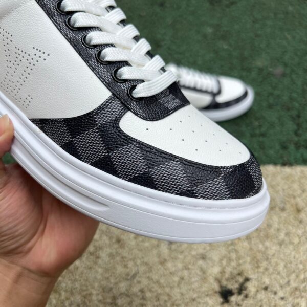 Beverly Hills Sneaker Black and Gray LV - Image 2