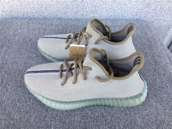 Yeezy Boost Coconut Brown Green Color - Image 6