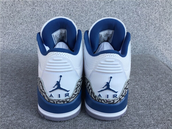 Air Jordan  White and Blue Wizards - Image 28