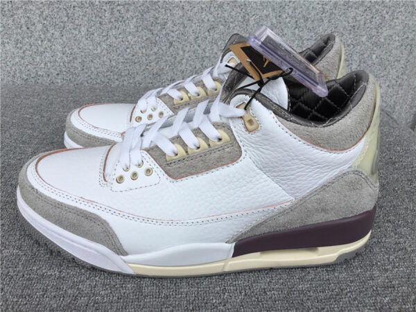 Air Jordan3 Violet white gray - Image 33