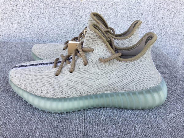 Yeezy Boost Coconut Brown Green Color - Image 3