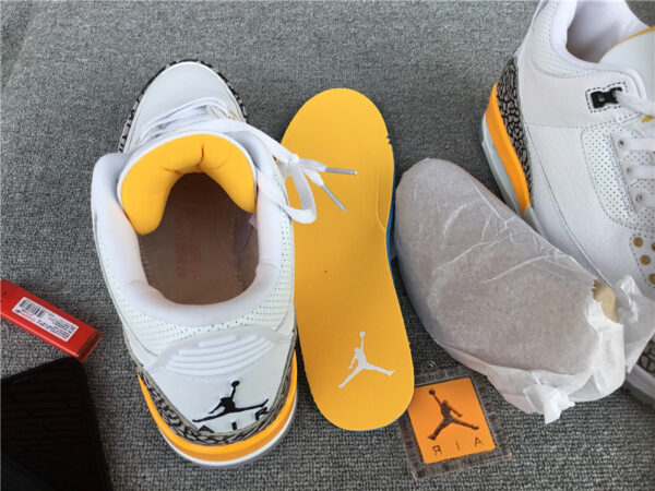 Wmns Air Jordan 3 Retro 'Laser Orange' - Image 25